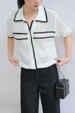  Áo Dệt Kim Lưới FAK102 
