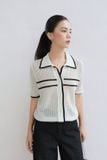  Áo Dệt Kim Lưới FAK102 