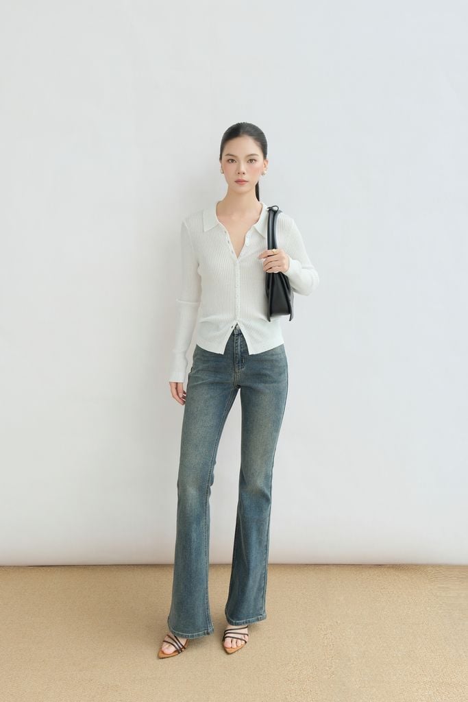  Quần Jean Ống Loe FQJ066 