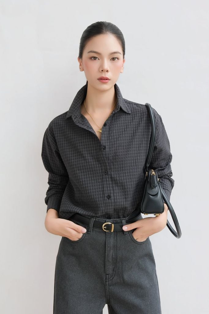  Áo Sơ Mi Form Rộng FAS395 