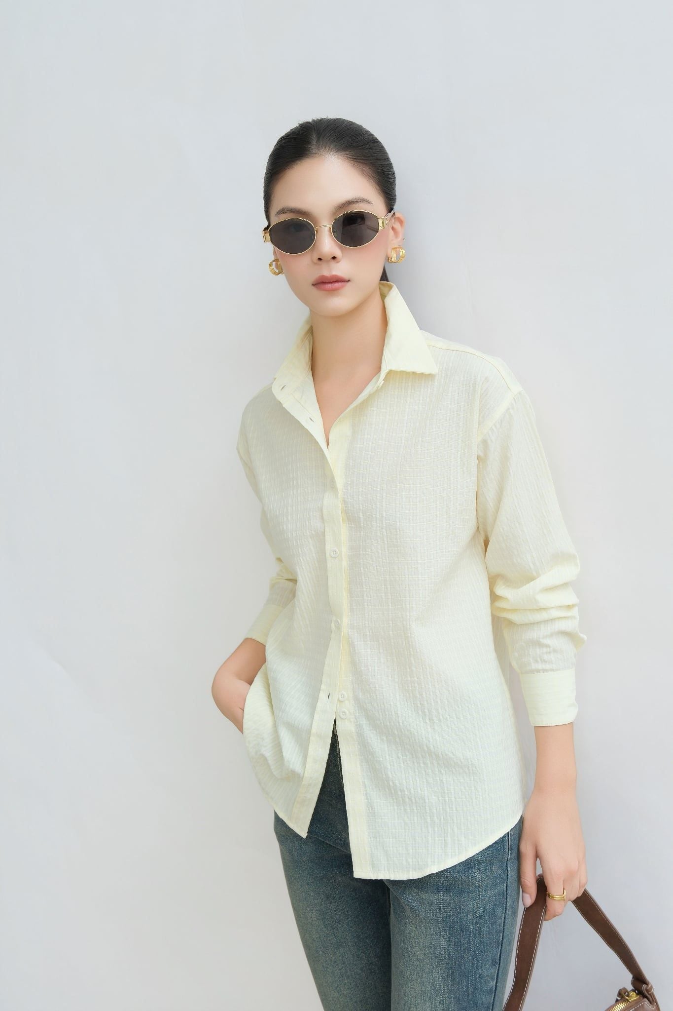  Áo Sơ Mi Form Rộng FAS396 