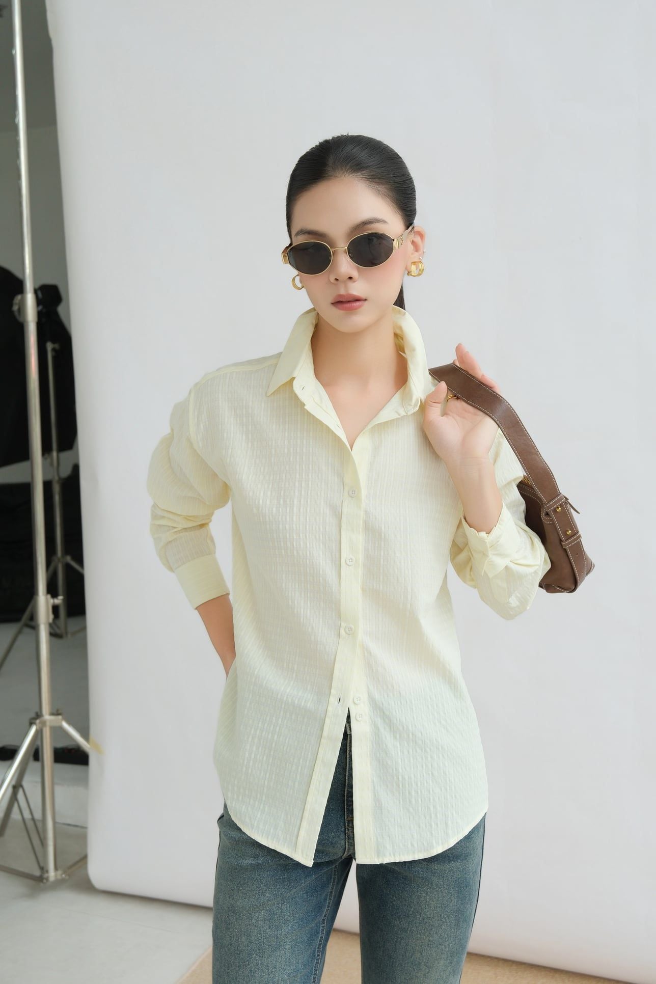  Áo Sơ Mi Form Rộng FAS396 