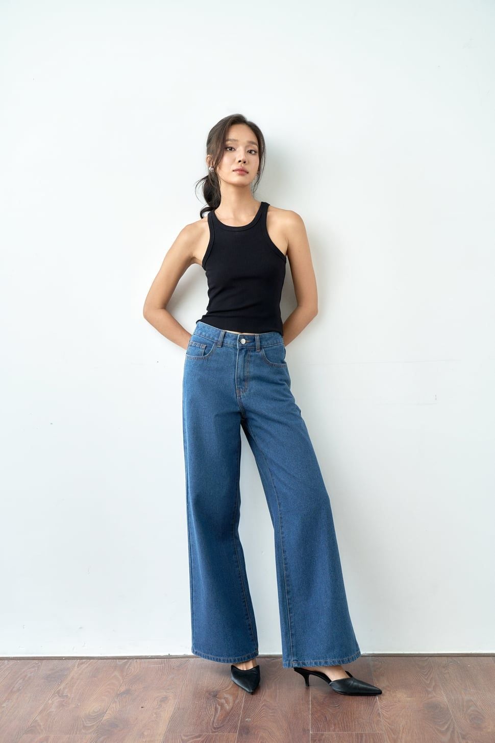  Quần Jean Ống Rộng Gilys FQJ063 