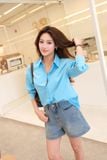  Áo Sơ Mi Trơn Oversize FAS291 