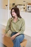  Áo Sơ Mi Trơn Oversize FAS291 
