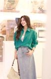  Áo Sơ Mi Trơn Oversize FAS291 