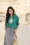  Áo Sơ Mi Trơn Oversize FAS291 