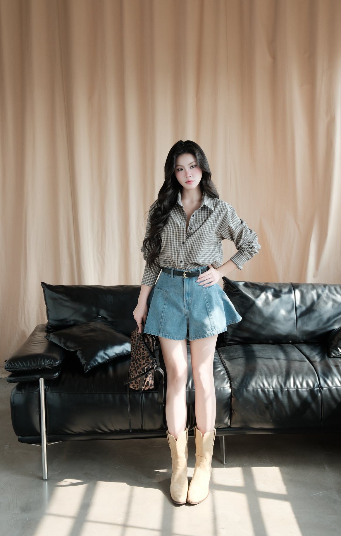  Quần Short Jean FQJ056 
