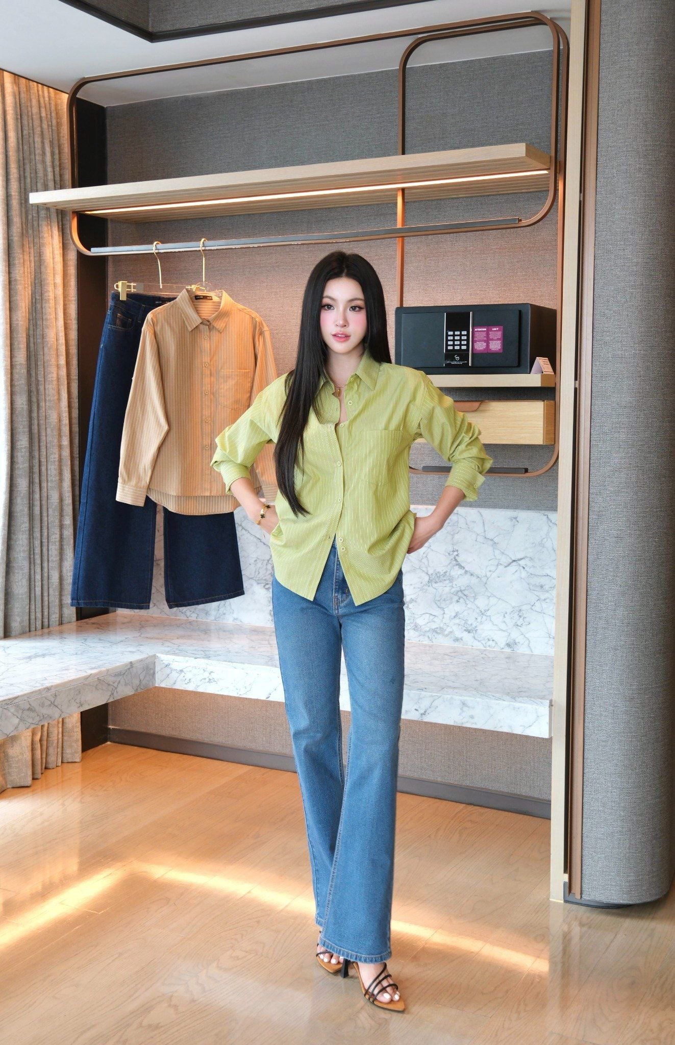  Quần Jean Đứng FQJ047 