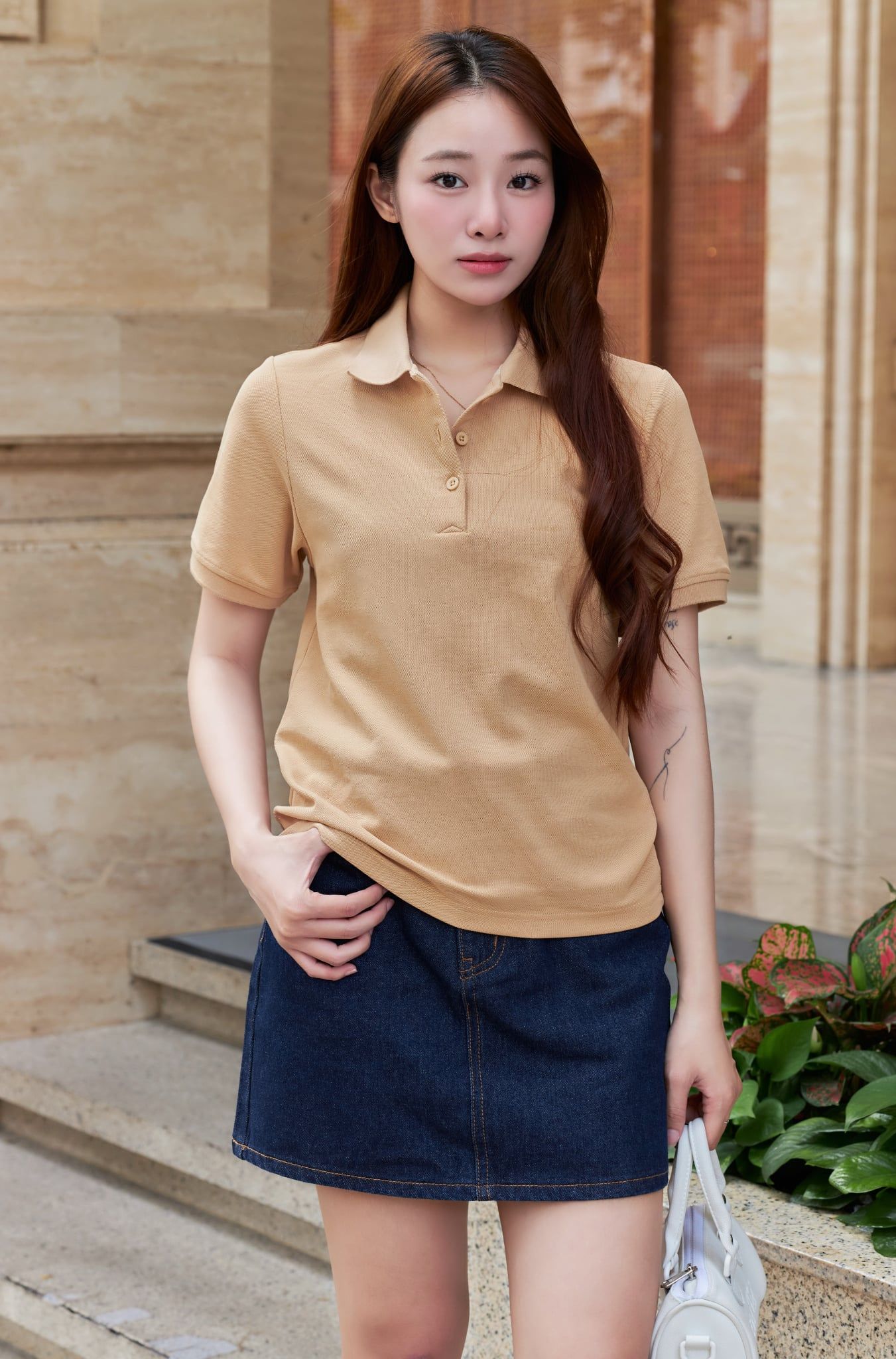  Áo Thun Polo Trơn FAP078 