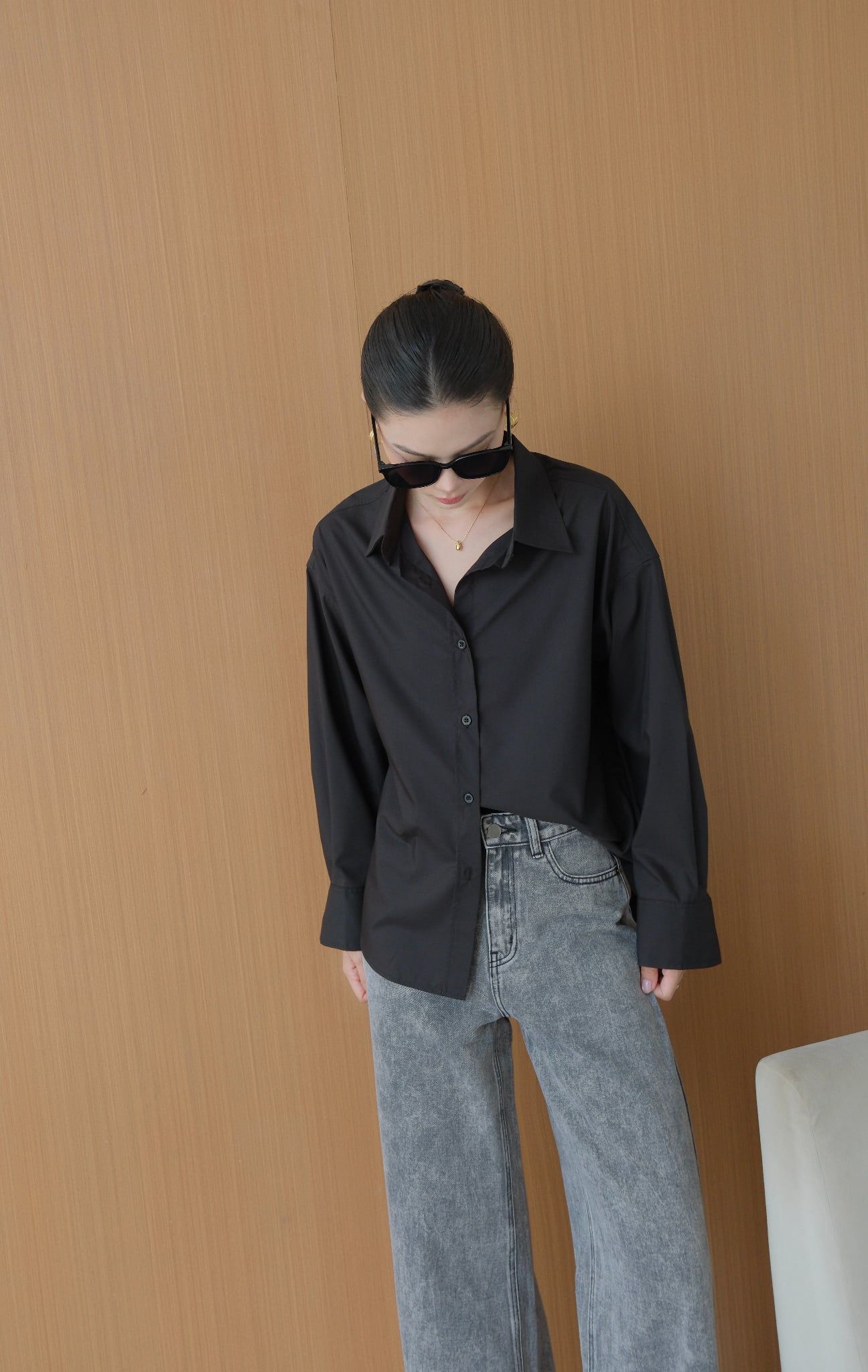  Quần Jean Ống Rộng FQJ059 
