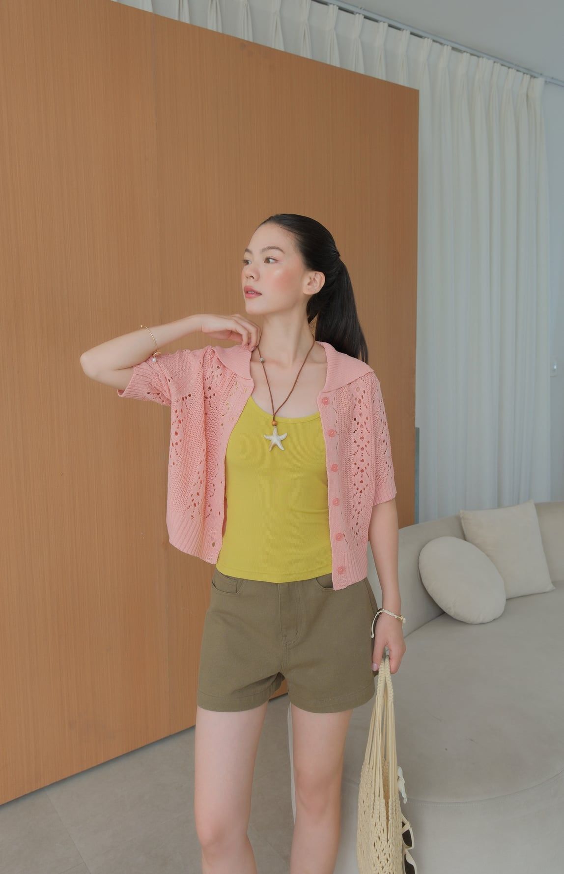  Áo Dệt Kim Hoa FAK088 