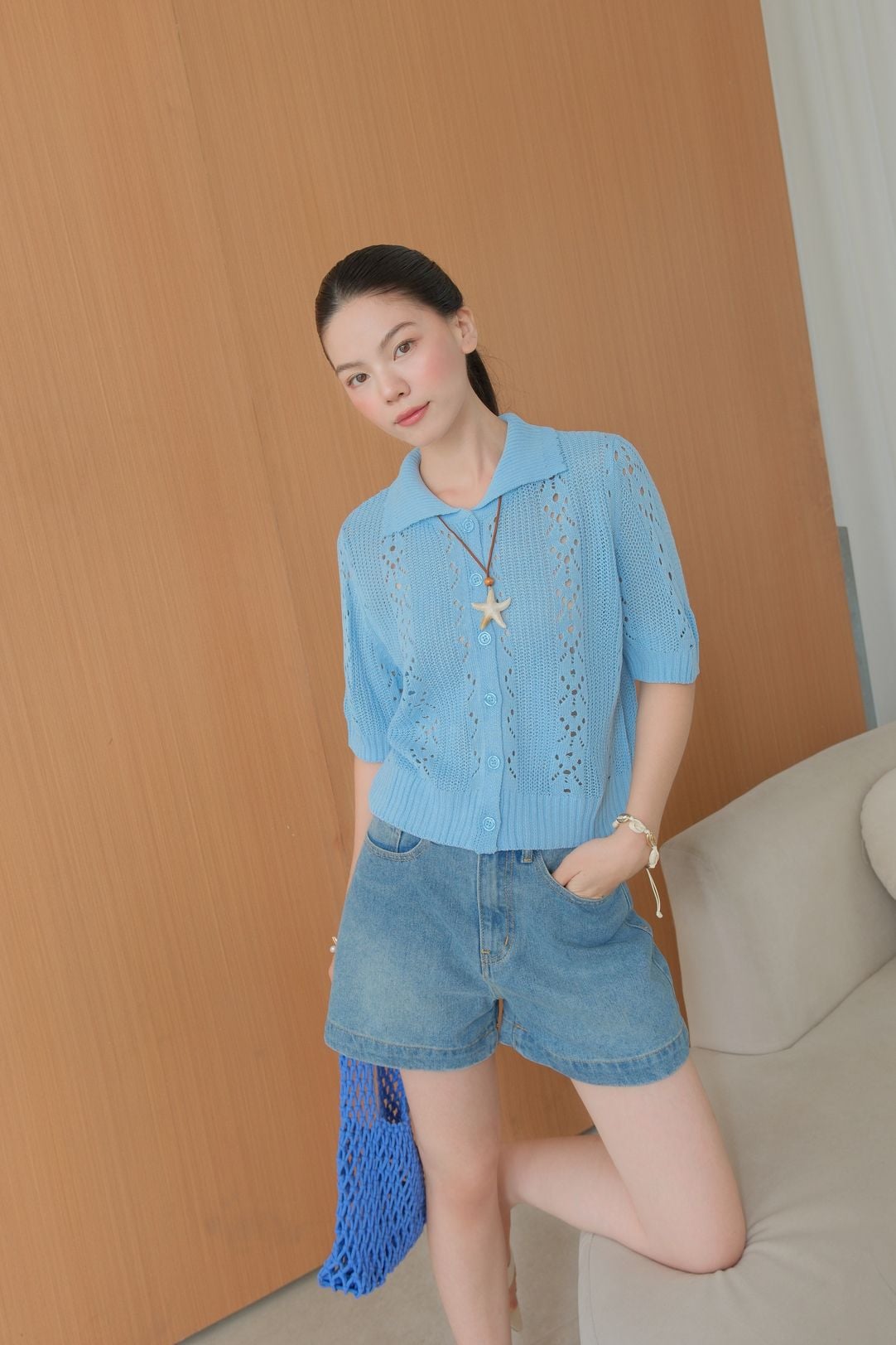  Quần Short Jean FQJ046 