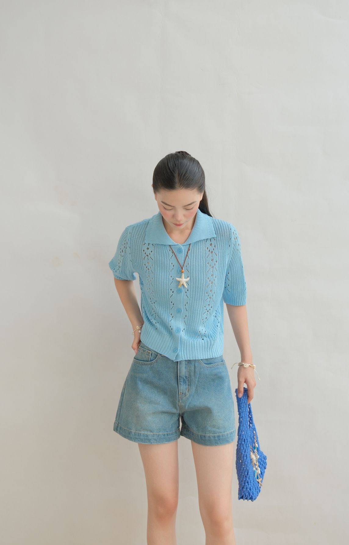  Quần Short Jean FQJ046 