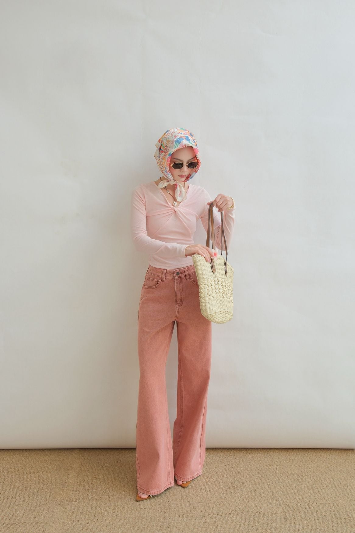  Quần Jean Ống Rộng FQJ059 