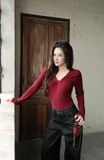  Áo Thun Cổ Xoắn FAT097 