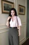  Áo Sơ Mi Tay Ngắn FAS374 