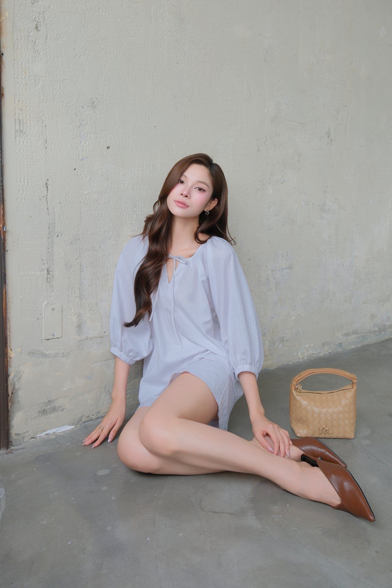  Set Áo Tay Dài Váy Ngắn FAV003 