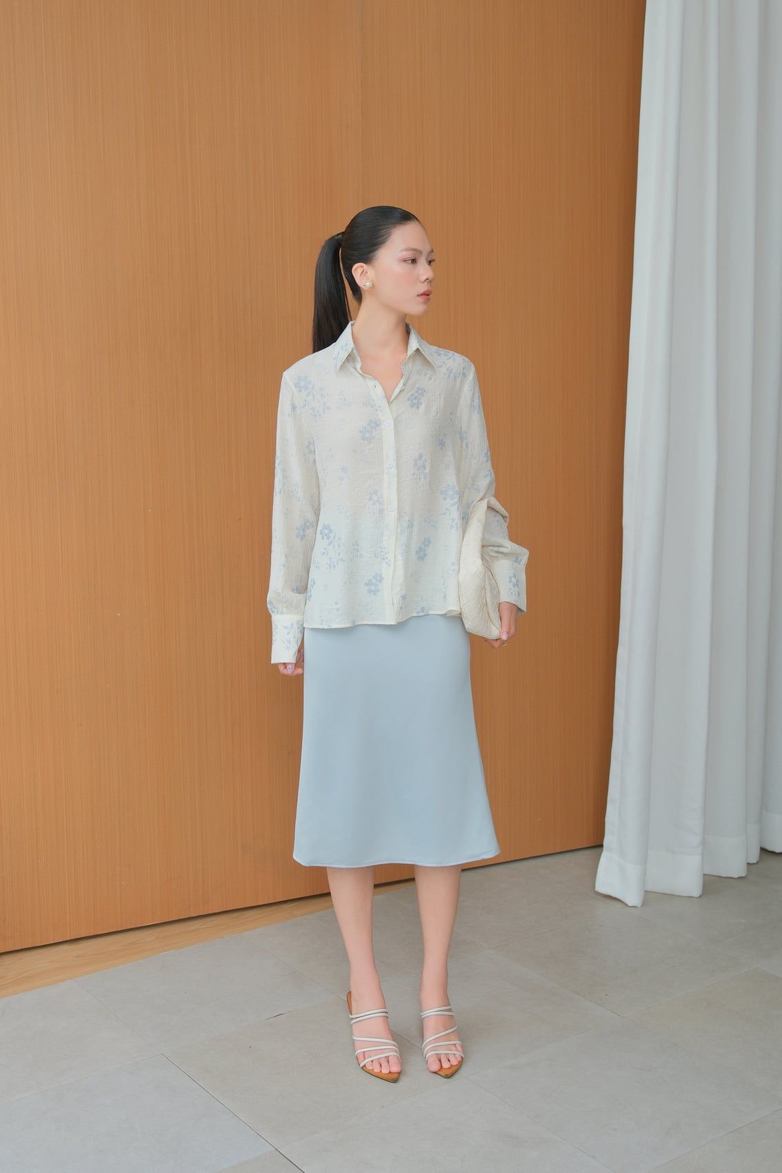  Chân Váy Đuôi Cá Lụa CVDC01 