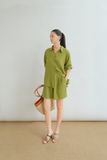  Set Áo Tay Dài Quần Short FAQ002 
