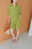  Set Áo Tay Dài Quần Short FAQ002 
