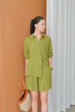  Set Áo Tay Dài Quần Short FAQ002 