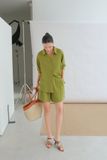  Set Áo Tay Dài Quần Short FAQ002 