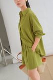  Set Áo Tay Dài Quần Short FAQ002 