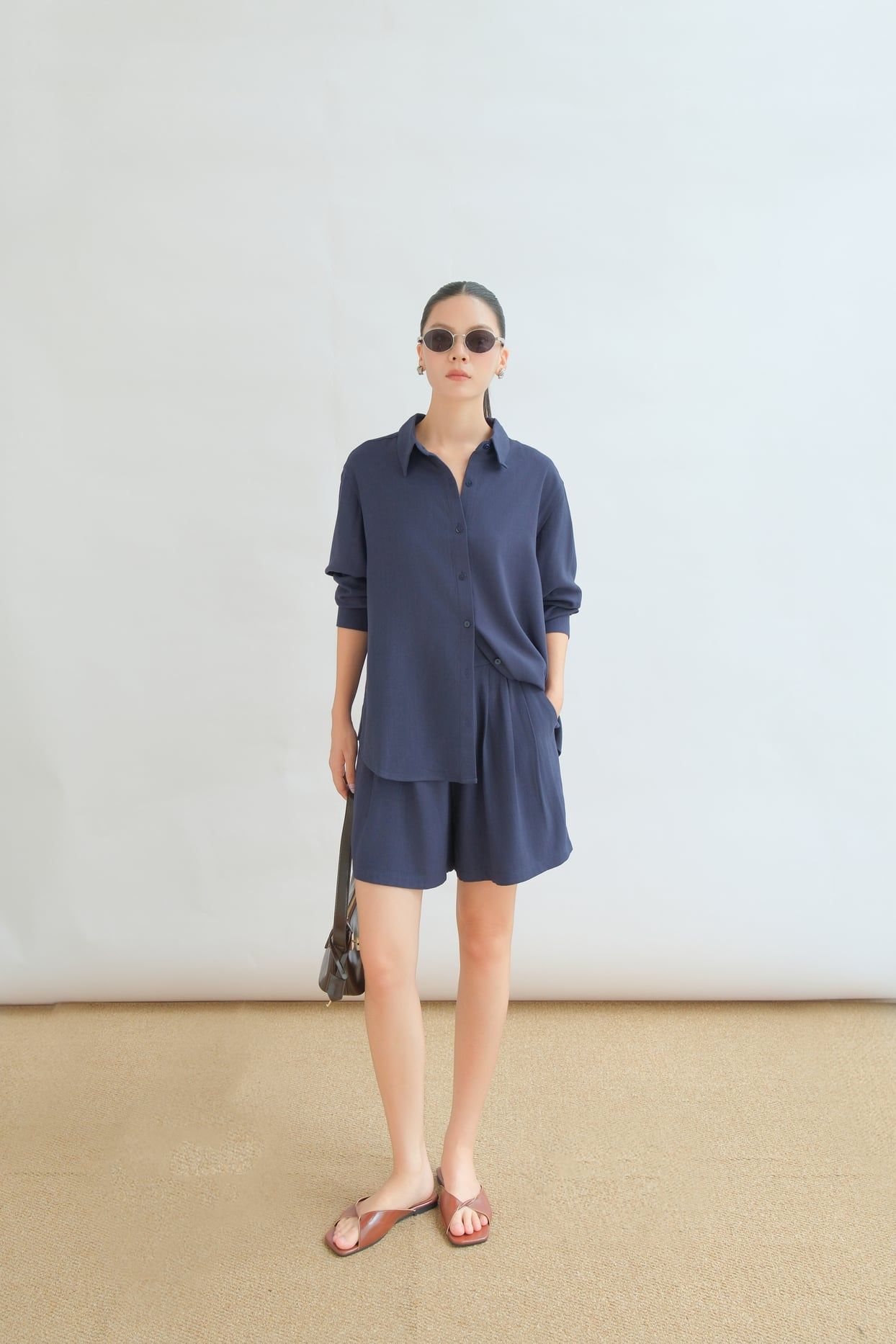  Set Áo Tay Dài Quần Short FAQ002 