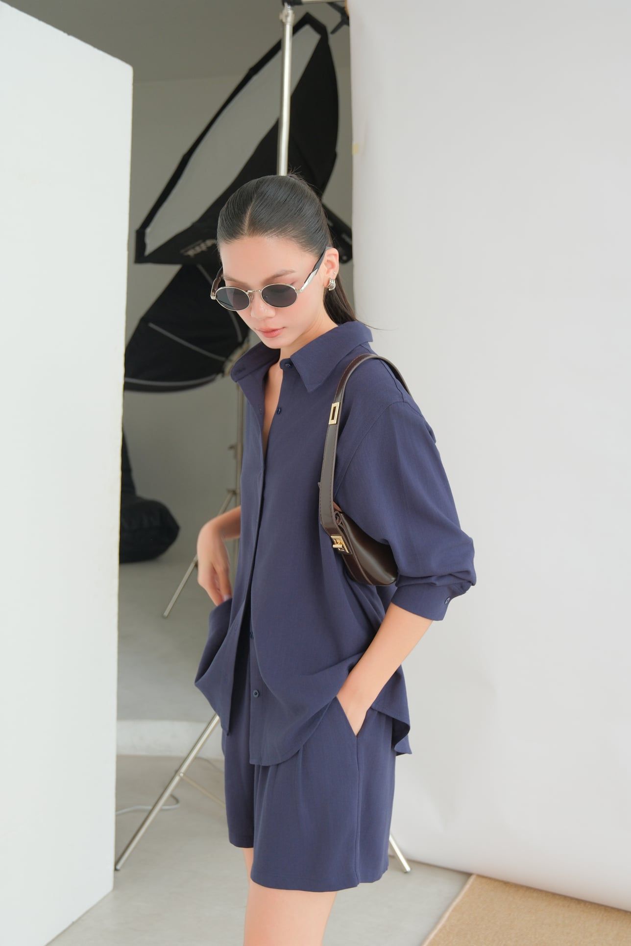  Set Áo Tay Dài Quần Short FAQ002 