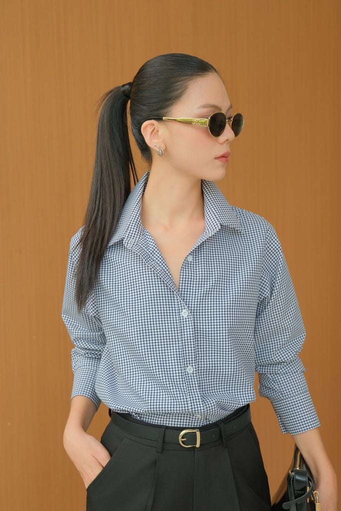 Áo Sơ Mi Caro Classic FAS406 