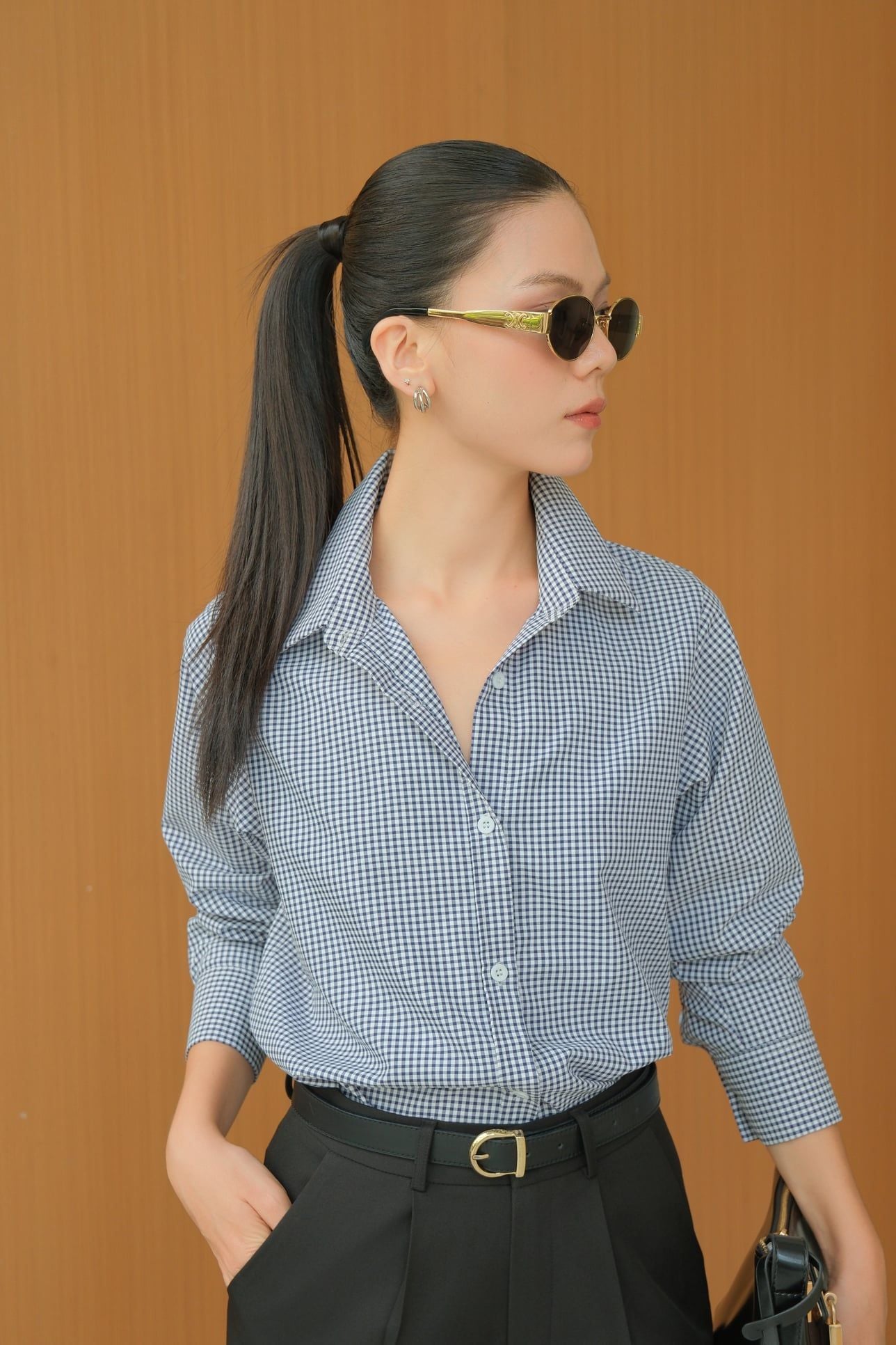  Áo Sơ Mi Caro Classic FAS406 
