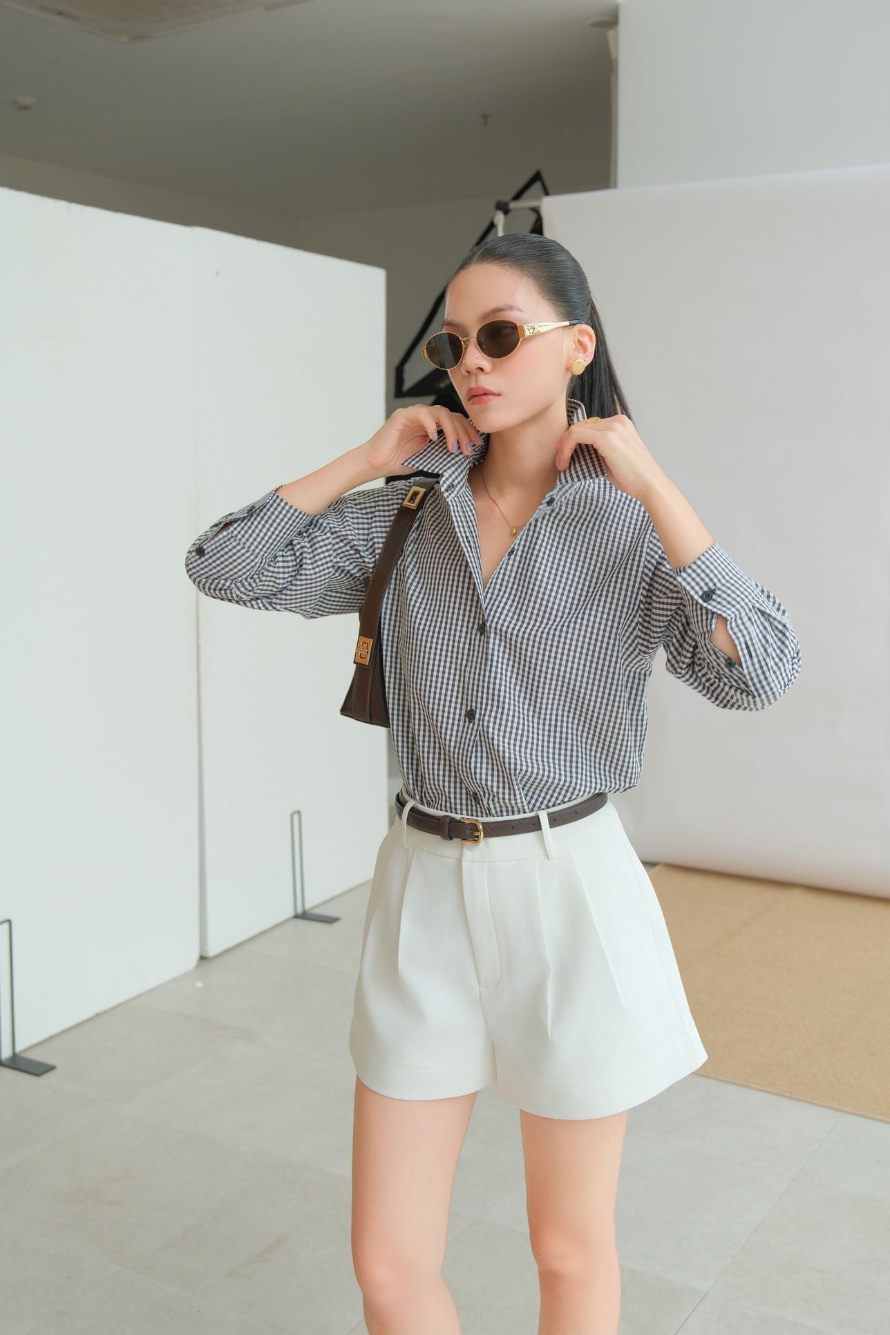  Áo Sơ Mi Caro Classic FAS401 