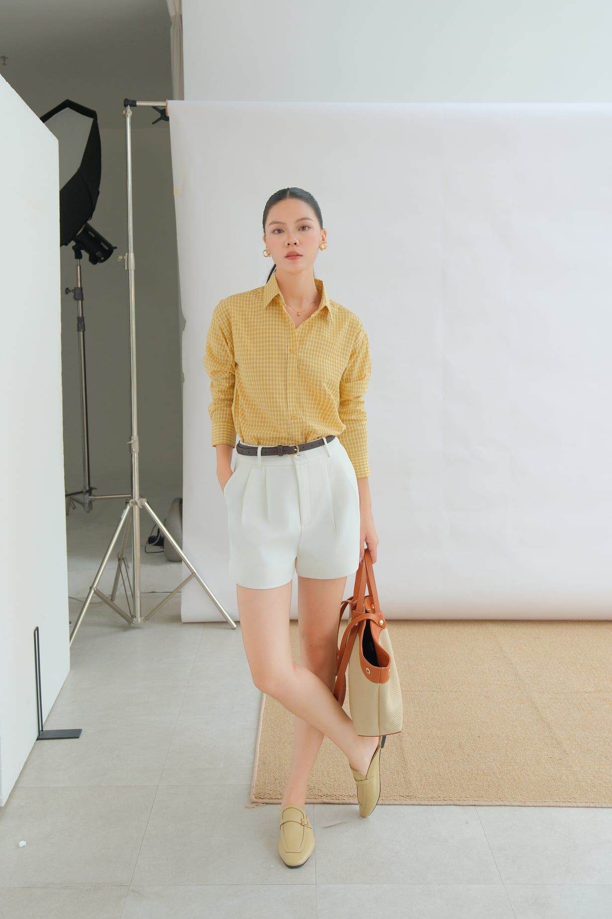  Quần Short Tây Xếp 2 Ly FQN068 