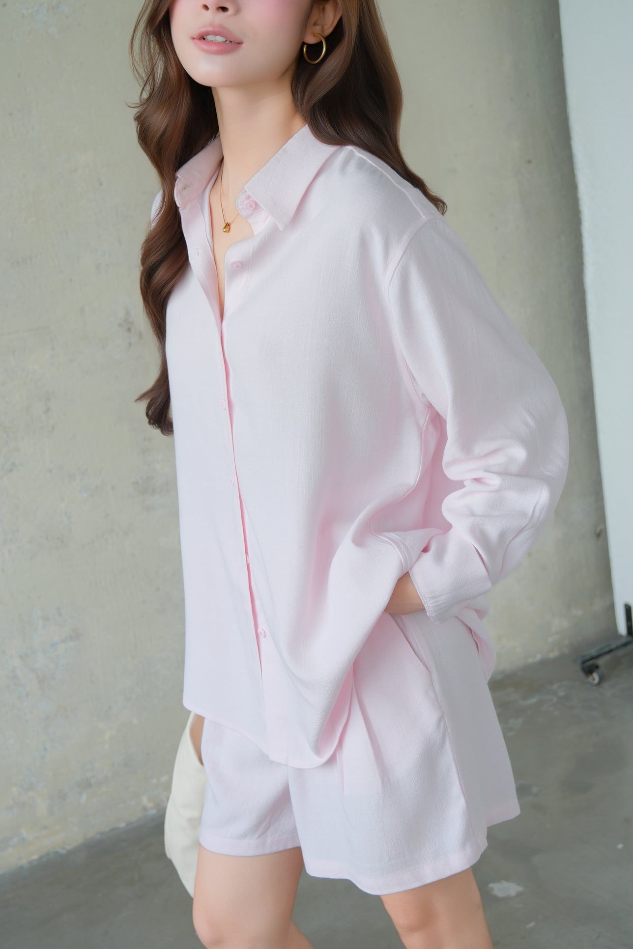  Set Áo Tay Dài Quần Short FAQ002 
