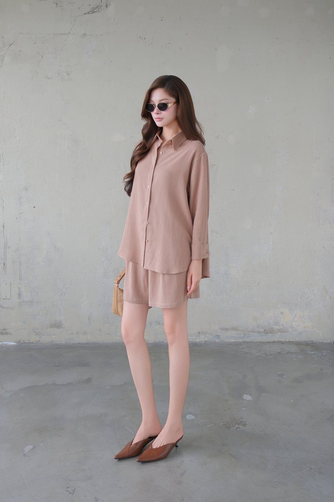  Set Áo Tay Dài Quần Short FAQ002 