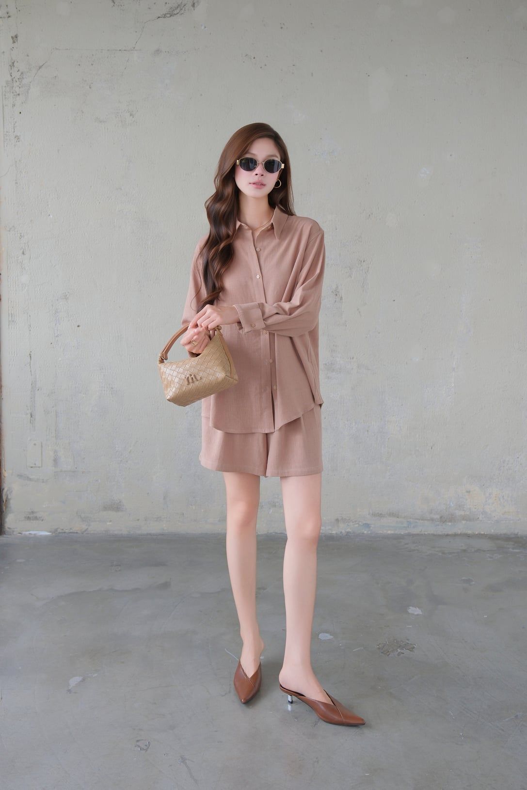  Set Áo Tay Dài Quần Short FAQ002 