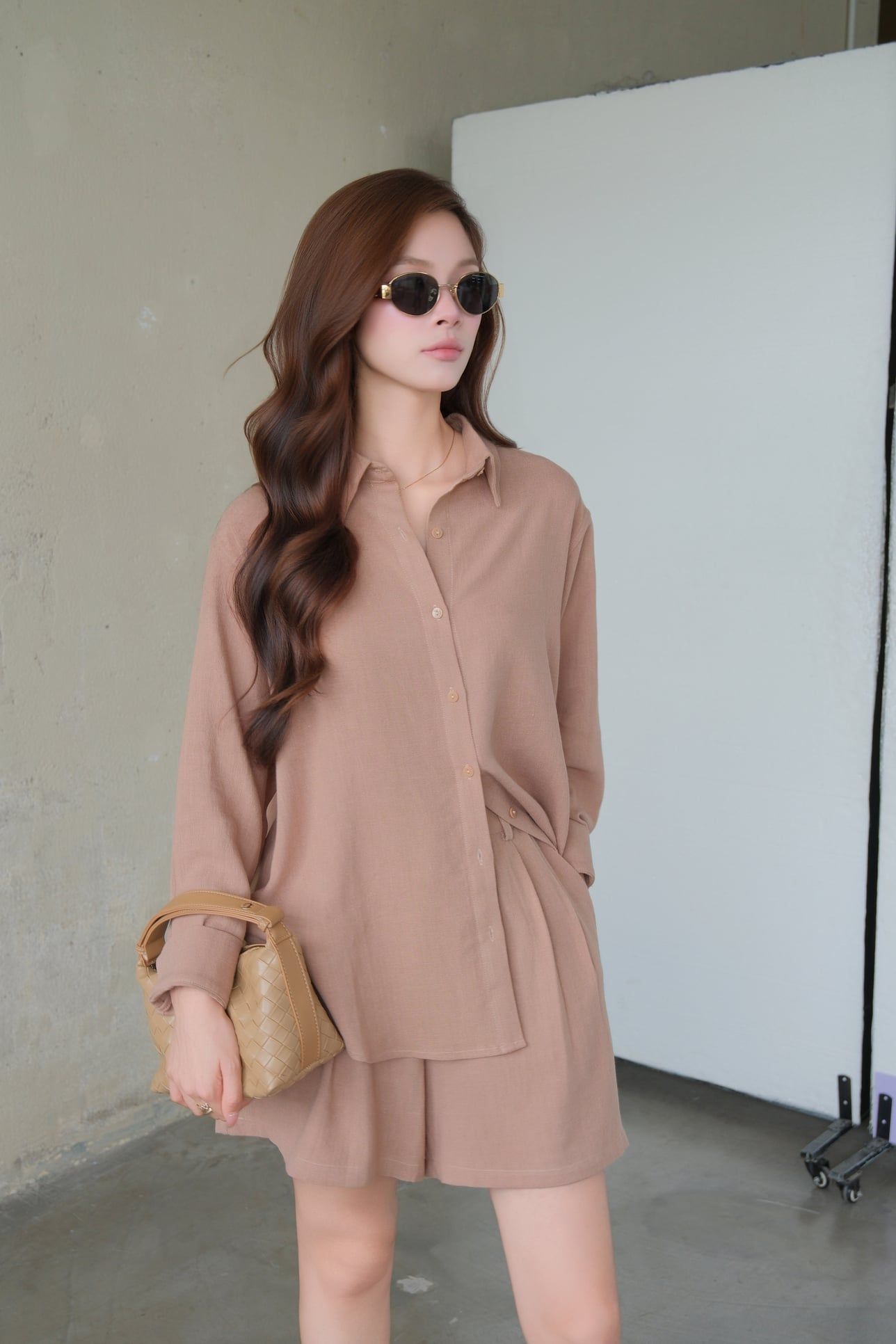  Set Áo Tay Dài Quần Short FAQ002 