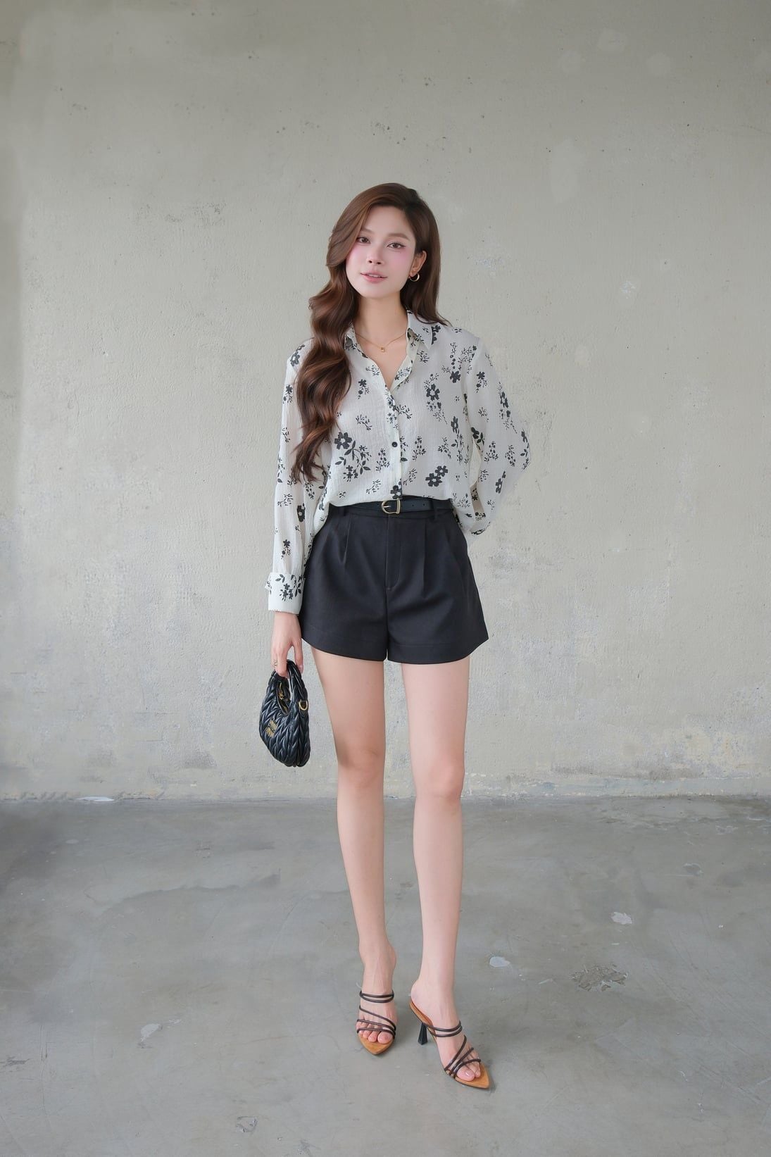  Quần Short Tây Xếp 2 Ly FQN068 