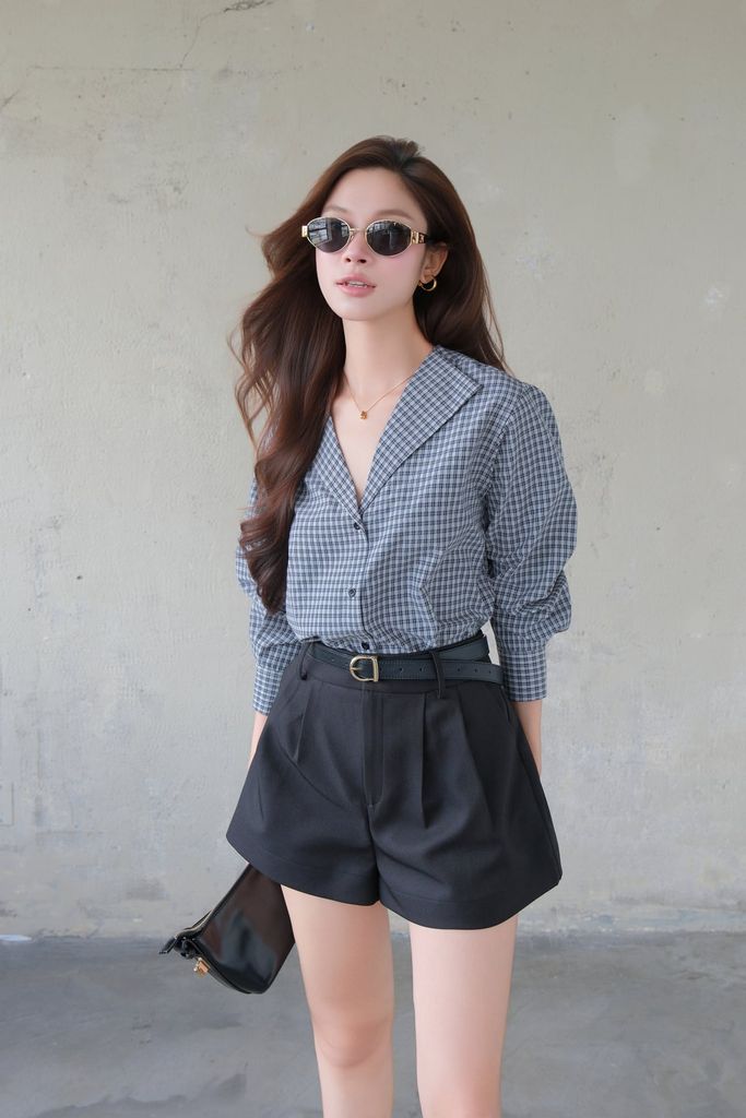  Quần Short Tây Xếp 2 Ly FQN068 
