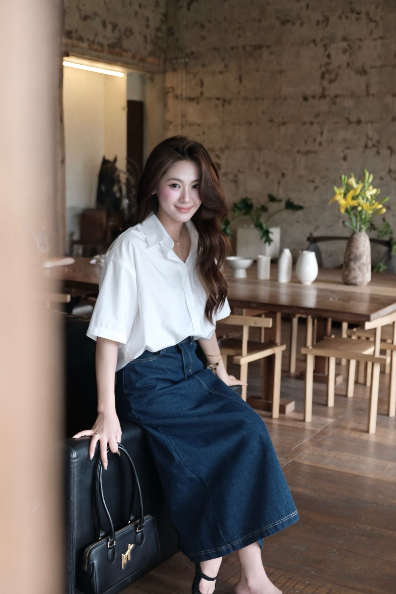  Sơ Mi Tay Ngắn FAS374 