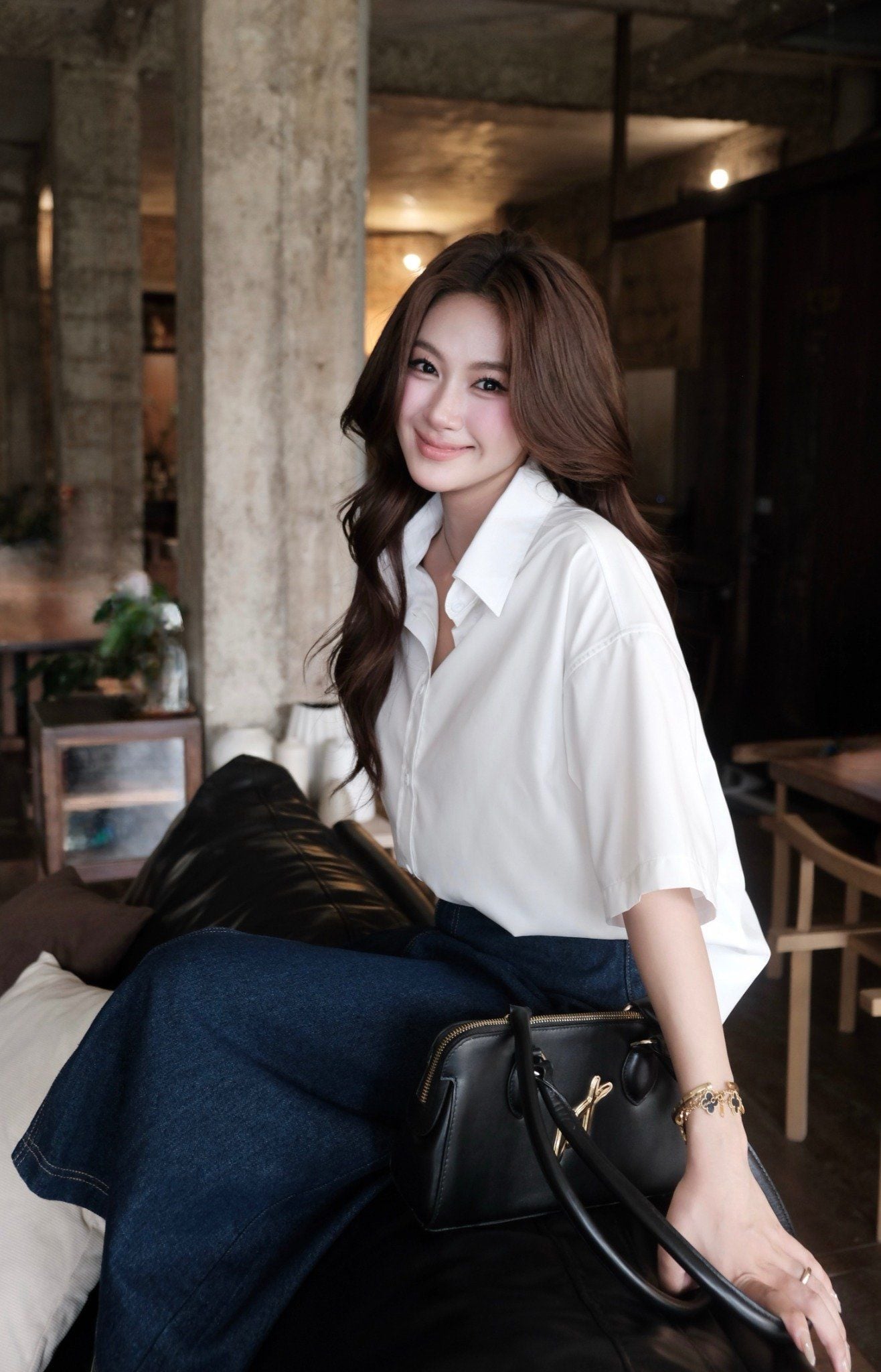  Sơ Mi Tay Ngắn FAS374 