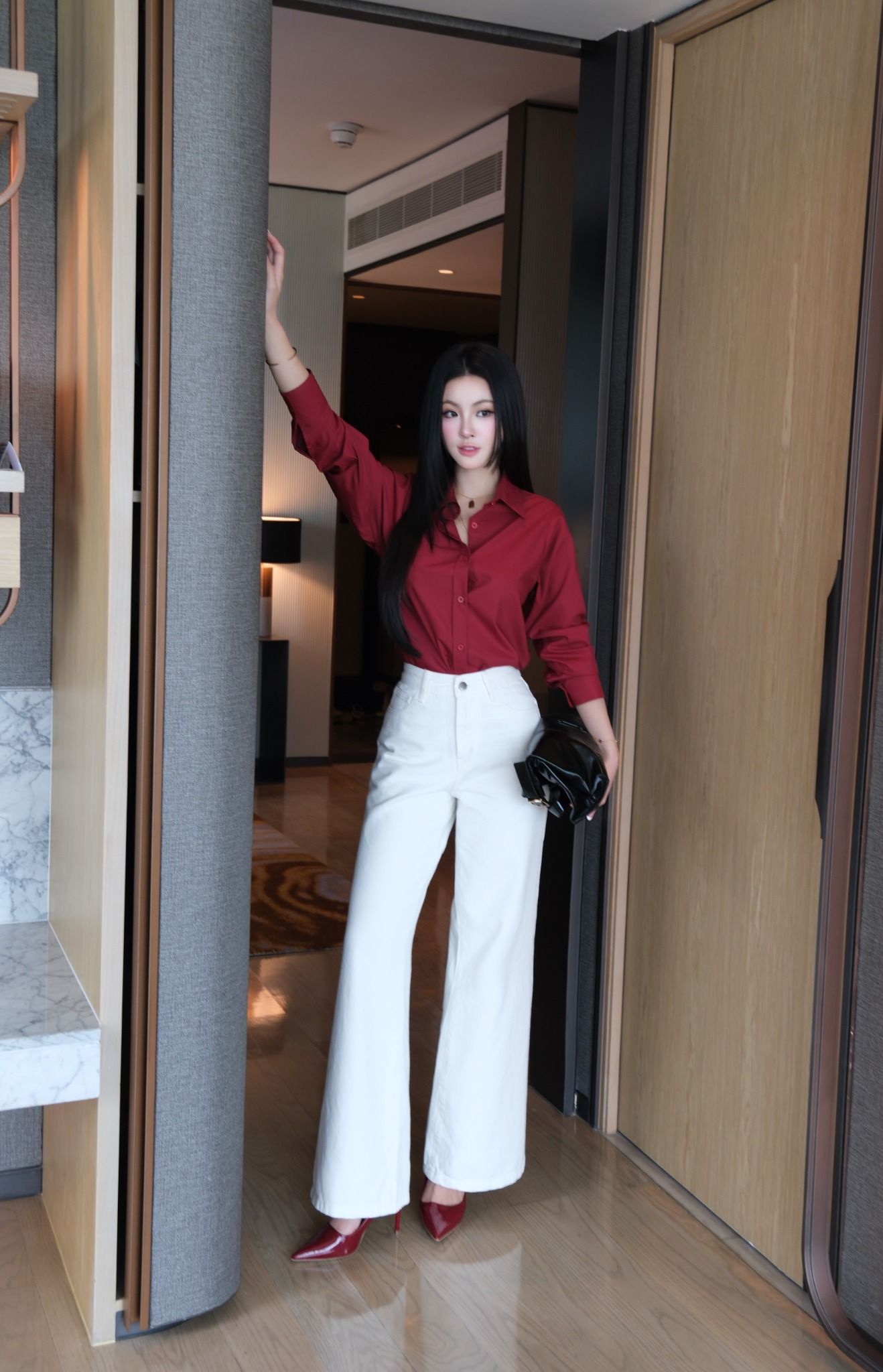  Áo Sơ Mi Trơn Classic FAS383 