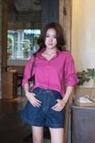  Áo Sơ Mi Trơn Oversize FAS291 