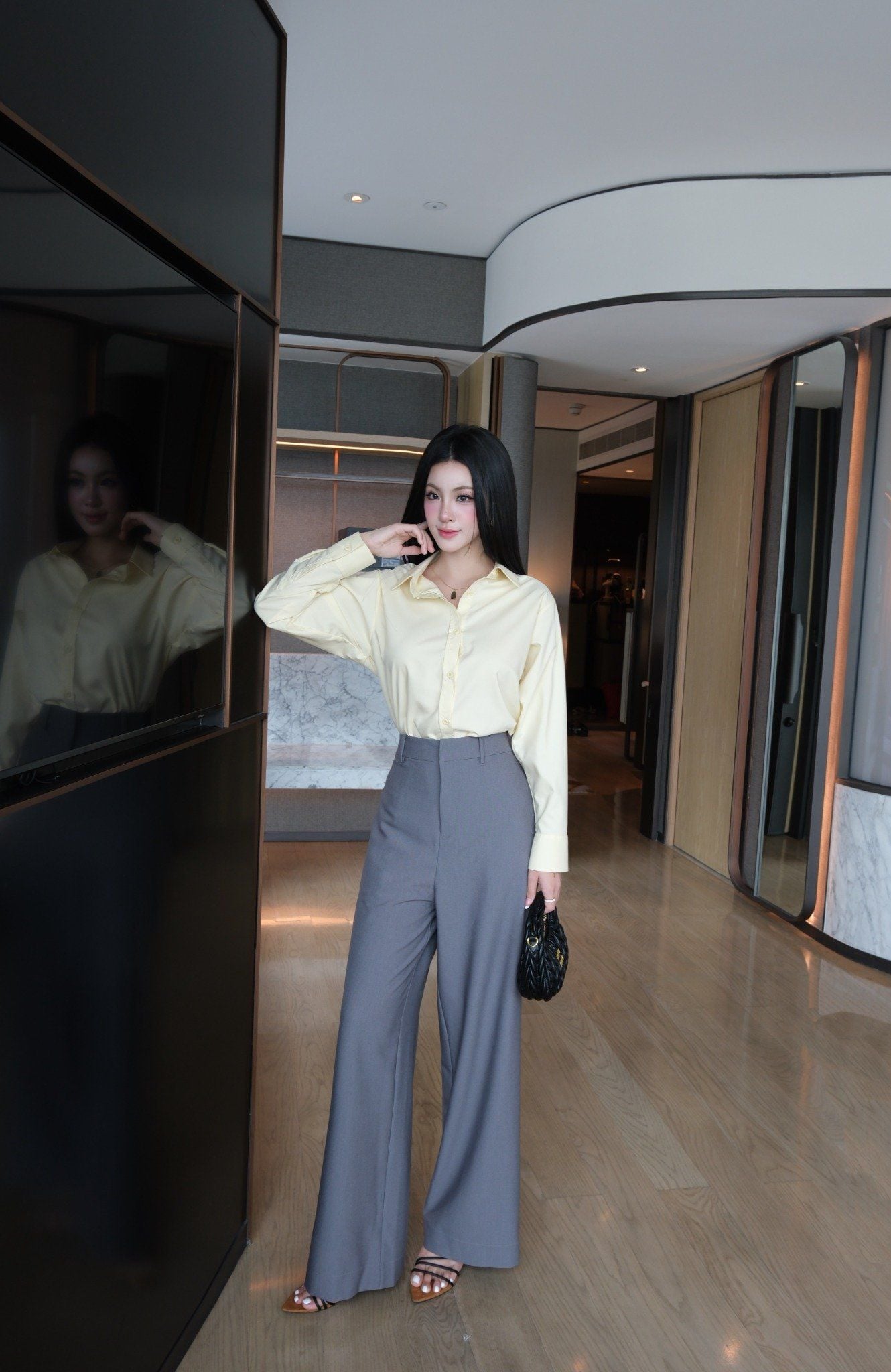  Quần Rộng Trơn FQR048 