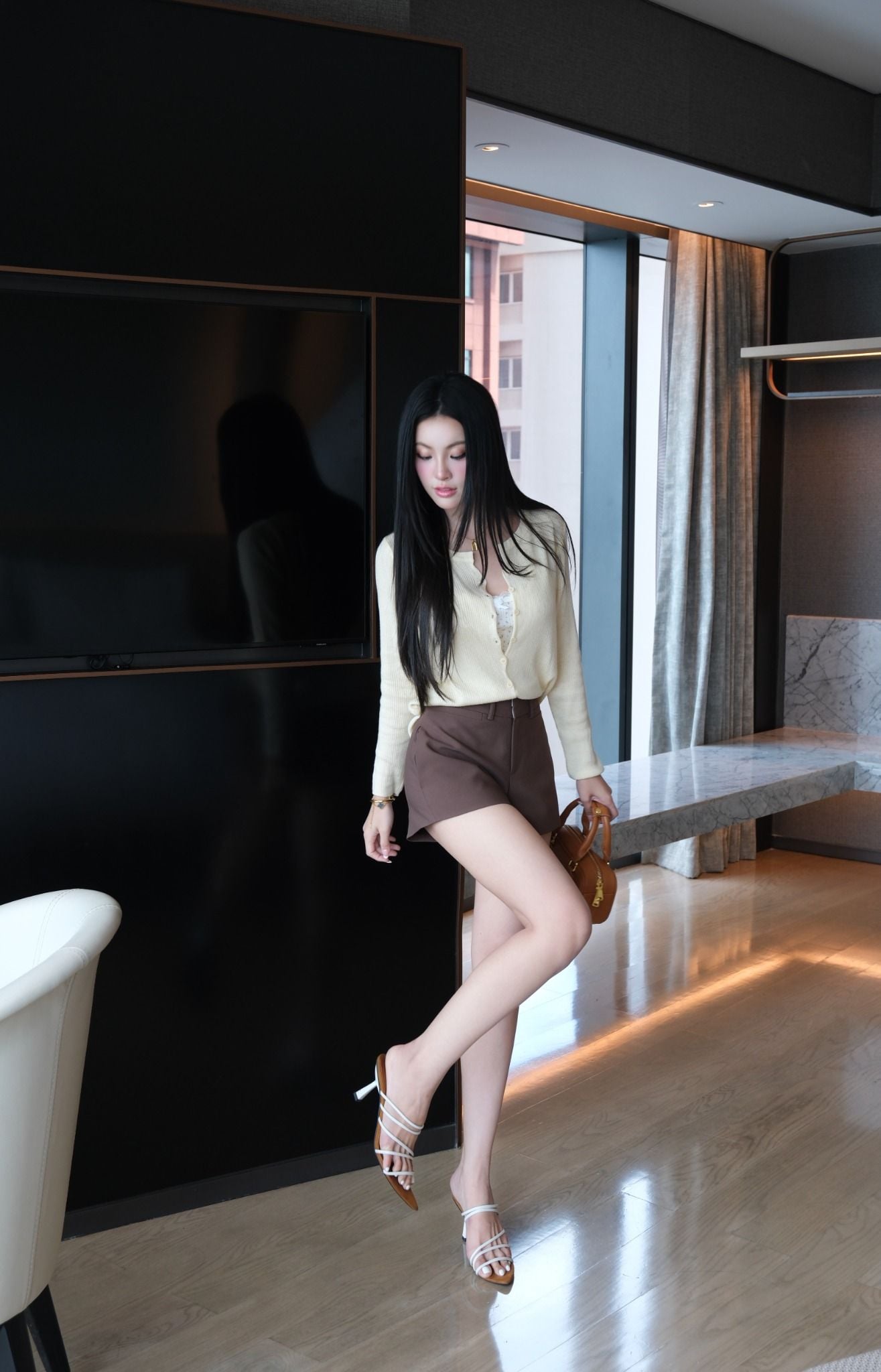  Cardigan Len Mỏng FAH083 