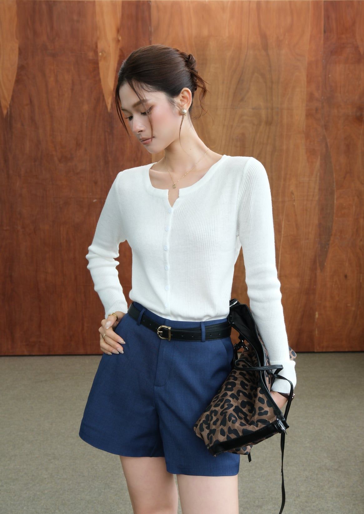  Áo Khoác Cardigan Len Mỏng FAH083 