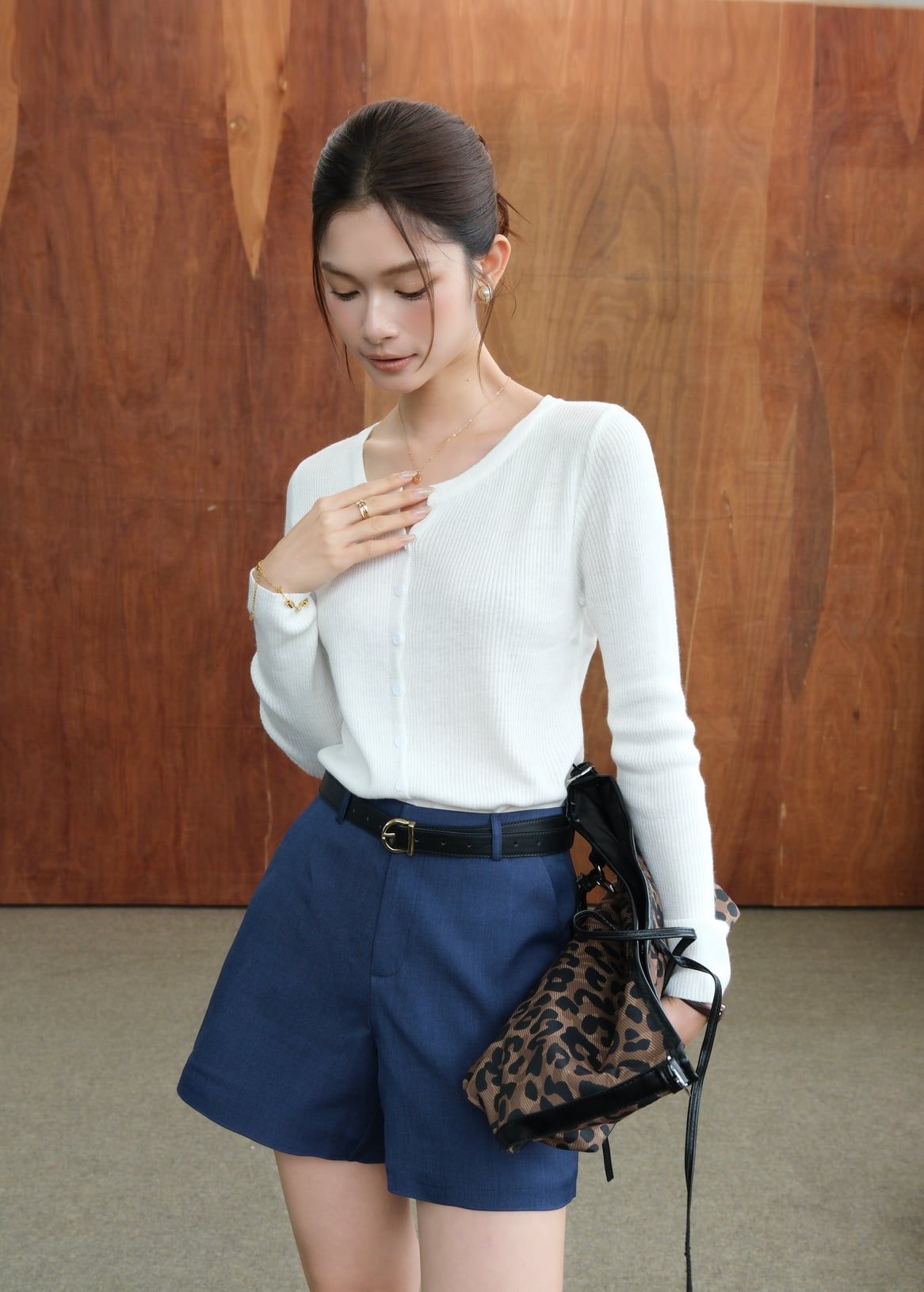  Áo Khoác Cardigan Len Mỏng FAH083 