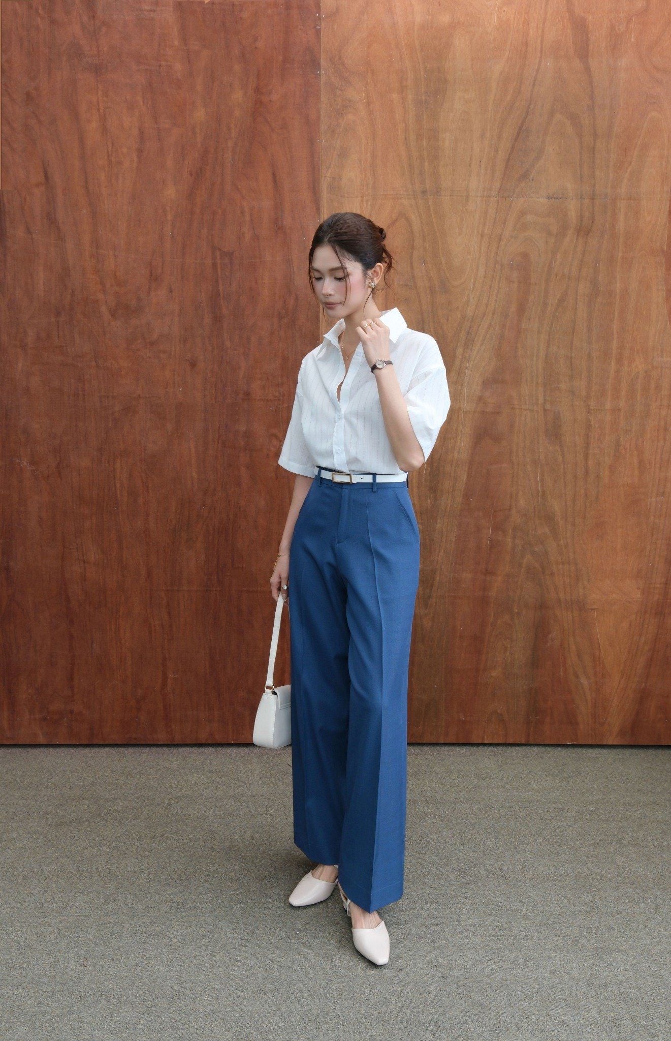  Sơ Mi Tay Ngắn FAS387 