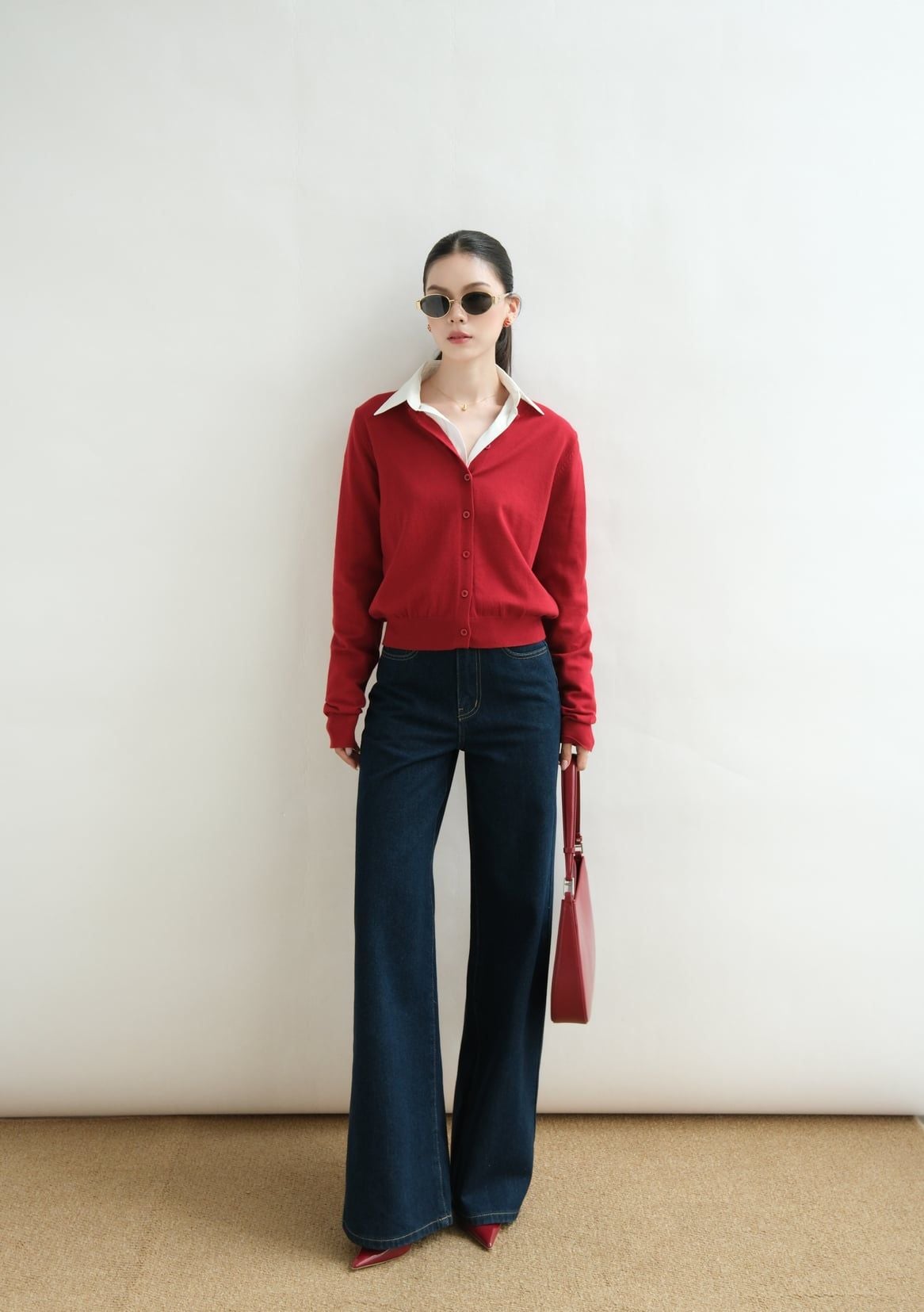  Quần Jean Ống Rộng Gilys FQJ063 